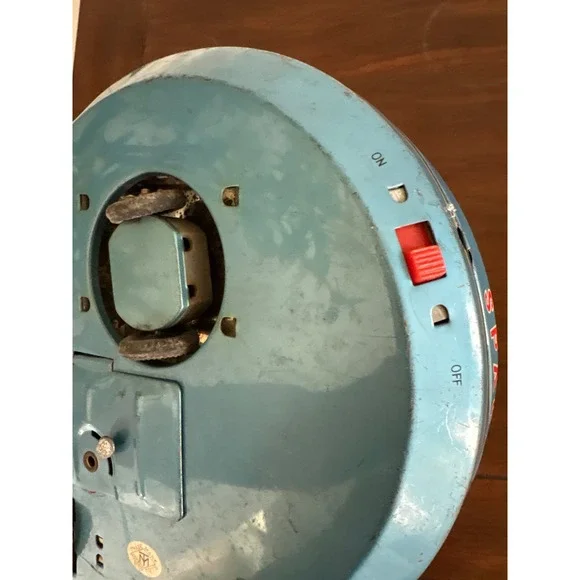 Vintage Tin Toy Spaceship X-07 Modern Toys Surveillant 1950's Toy Japan